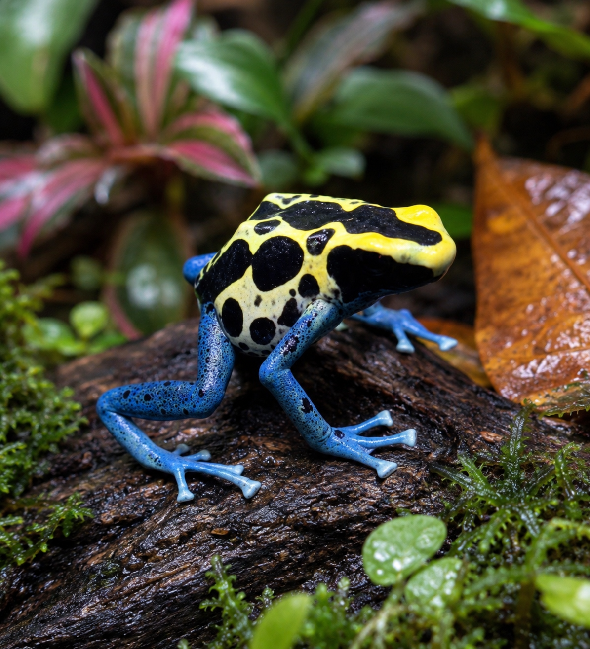 Dendrobates tinctorius "patricia" dyeing dart frog photo